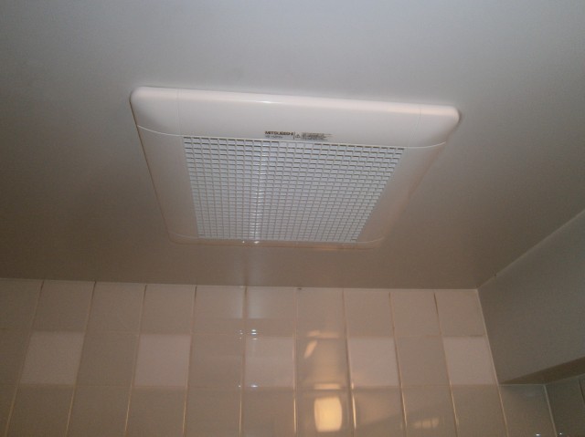 岡崎市 浴室換気扇取替工事 完了
